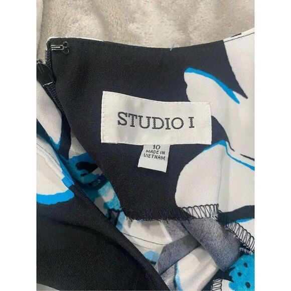 Studio 1 2 Piece Floral Dress and Shrug size 10 - Picture 12 of 13